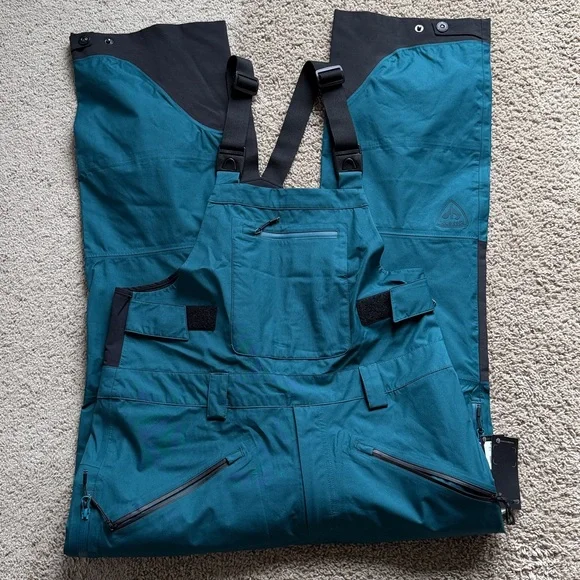 3 layer shell Ski Snowboard Bib Pant - Picture 11 of 12